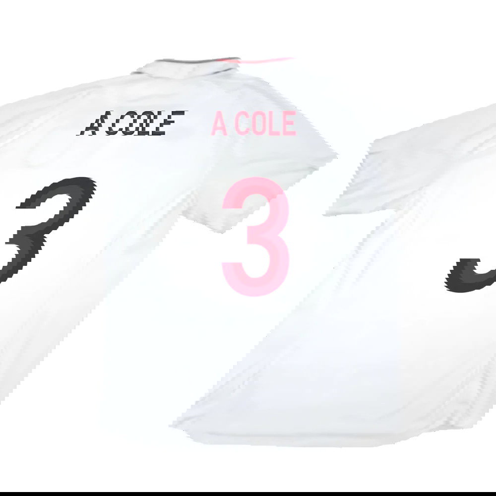 England 2012-13 Home Shirt (Very Good) (A Cole 3)