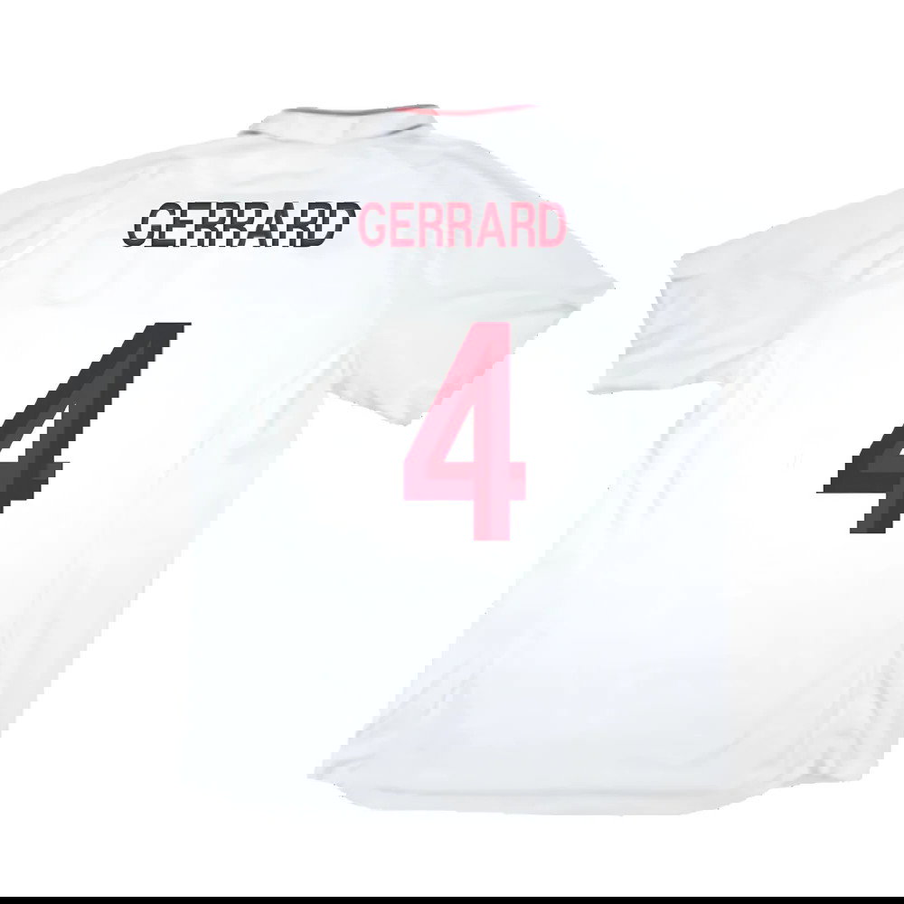 England 2012-13 Home Shirt (Very Good) (Gerrard 4)