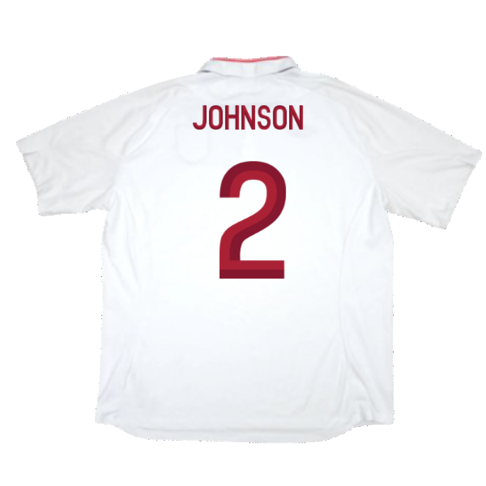 England 2012-13 Home Shirt (Good) (Johnson 2)