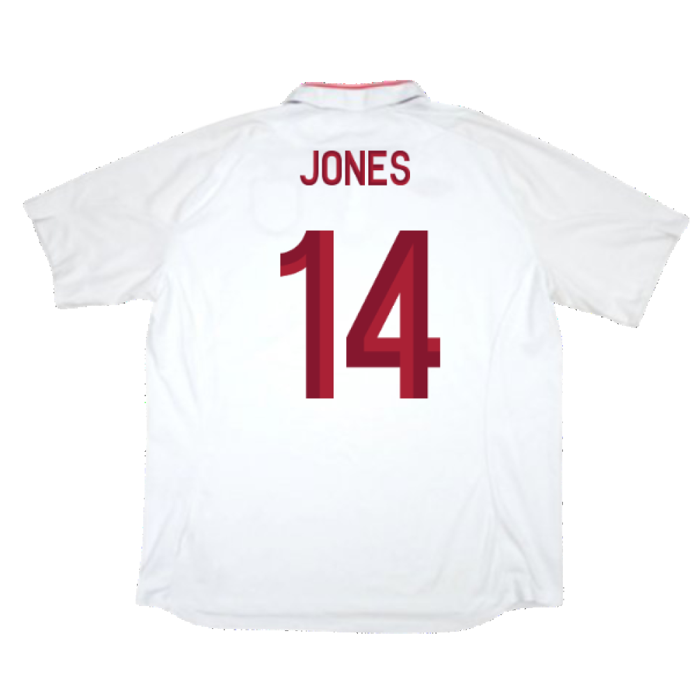 England 2012-13 Home Shirt (Good) (Jones 14)