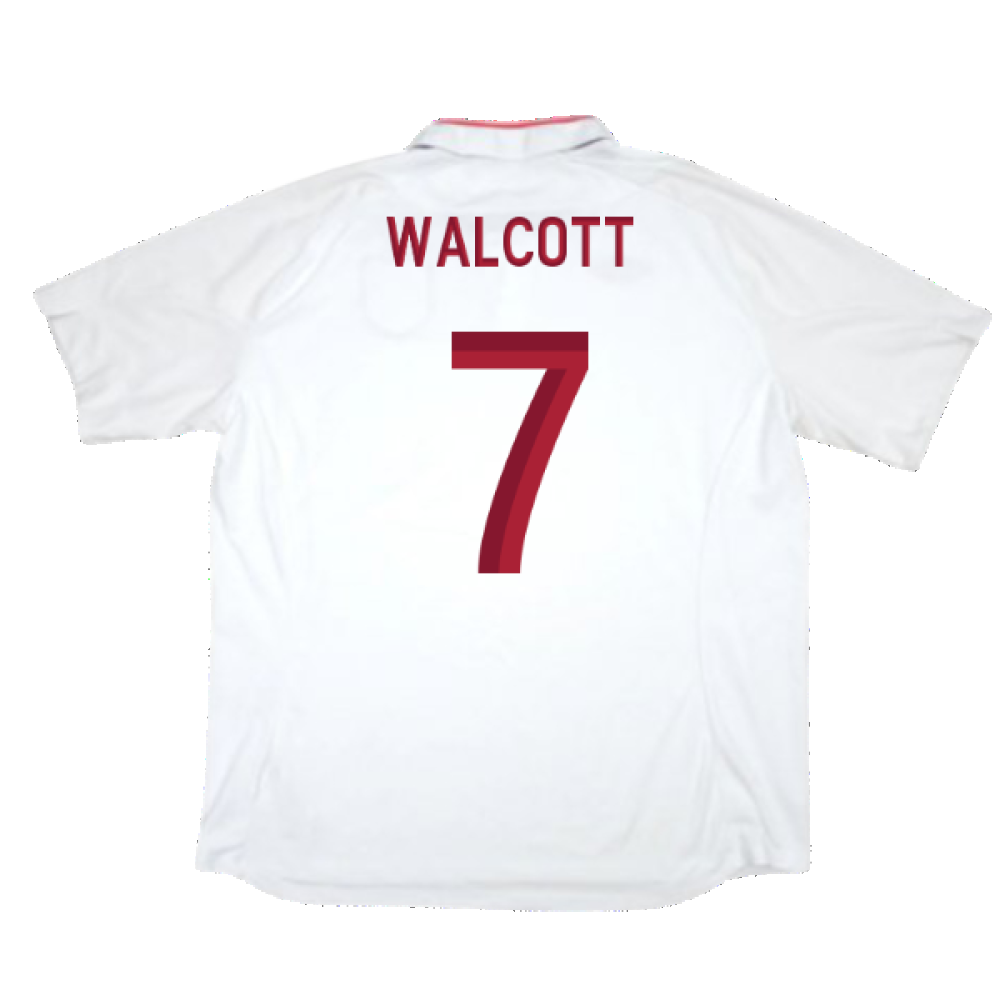 England 2012-13 Home Shirt (Good) (Walcott 7)