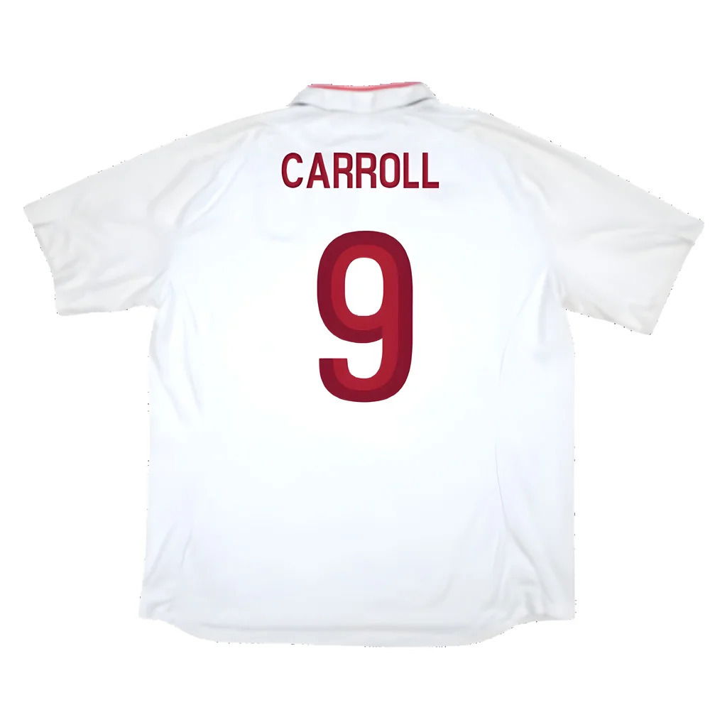 England 2012-13 Home (Very Good) (Carroll 9)