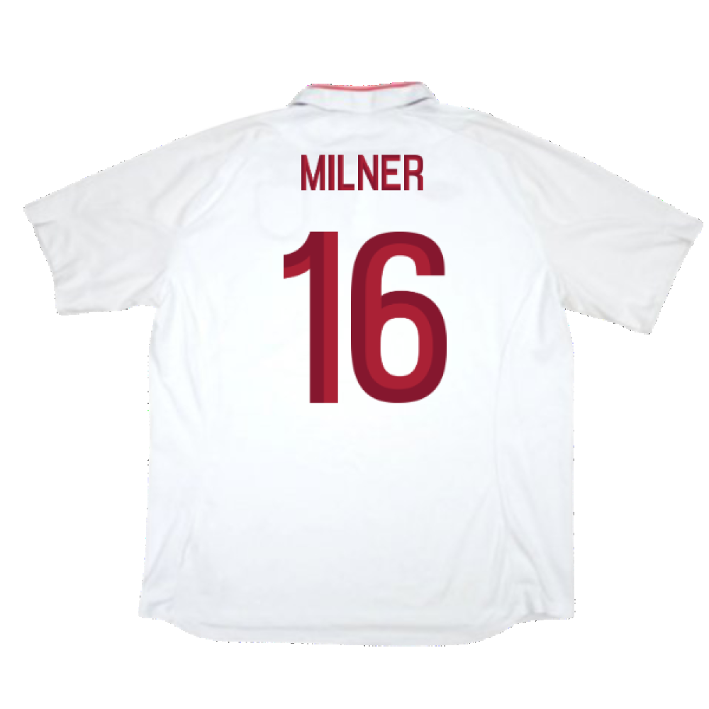 England 2012-13 Home (XXXL) (Very Good) (Milner 16)