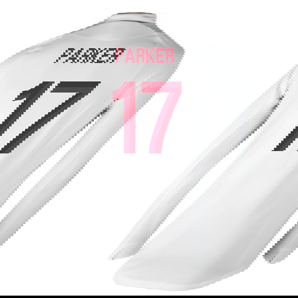 England 2012-13 Long Sleeve Home Shirt (L) (Fair) (Parker 17)