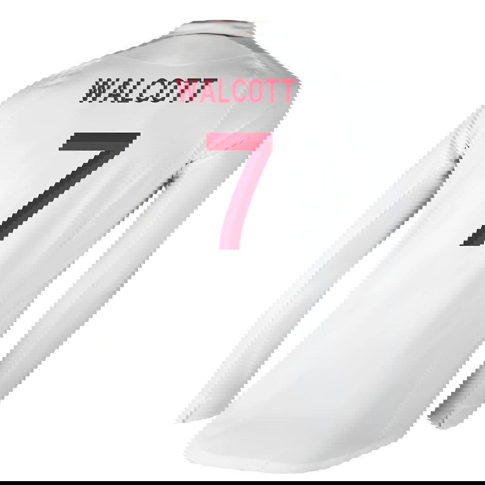 England 2012-13 Long Sleeve Home Shirt (L) (Fair) (Walcott 7)