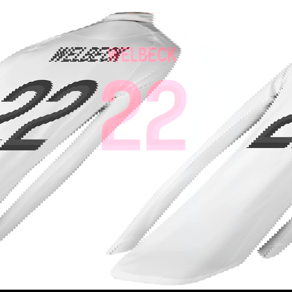 England 2012-13 Long Sleeve Home Shirt (L) (Fair) (Welbeck 22)