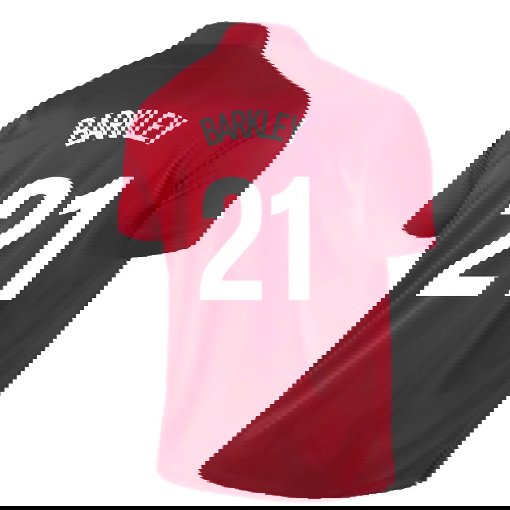 England 2013-14 Away Shirt (L) (Excellent) (BARKLEY 21)