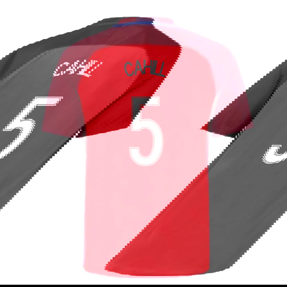 England 2016-17 Away Shirt (S) (Very Good) (Cahill 5)