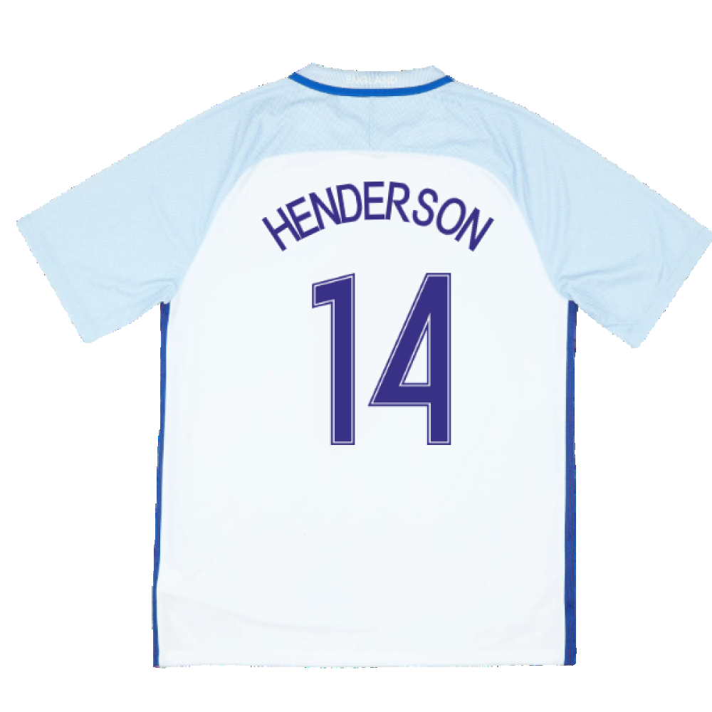 England 2016-17 Home Shirt ((Fair) XXL) (Henderson 14)