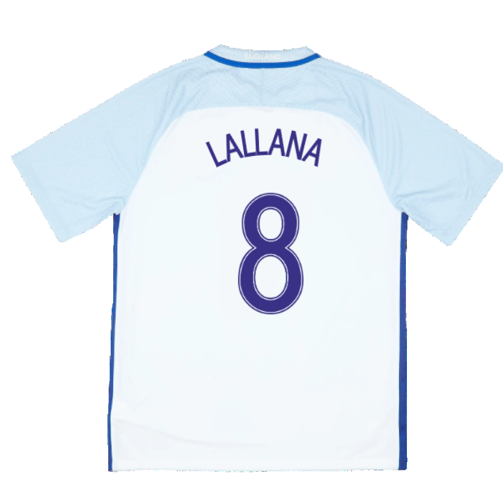 England 2016-17 Home Shirt ((Fair) XXL) (Lallana 8)