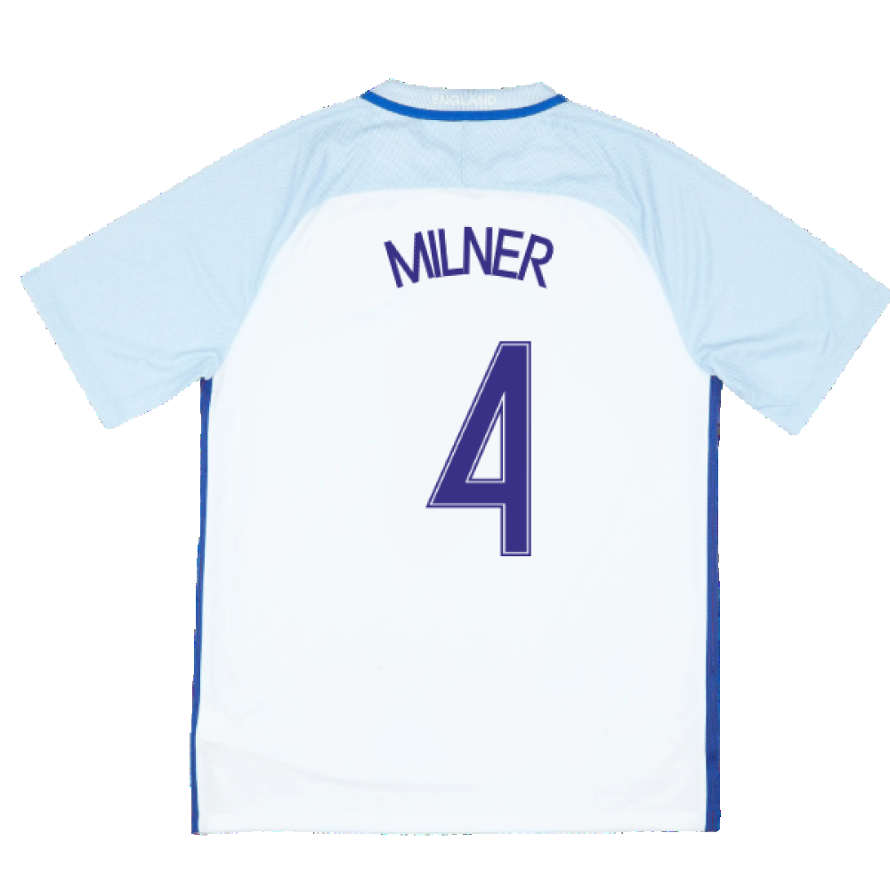 England 2016-17 Home Shirt ((Fair) XXL) (Milner 4)