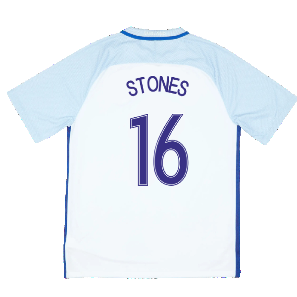 England 2016-17 Home Shirt ((Fair) XXL) (Stones 16)