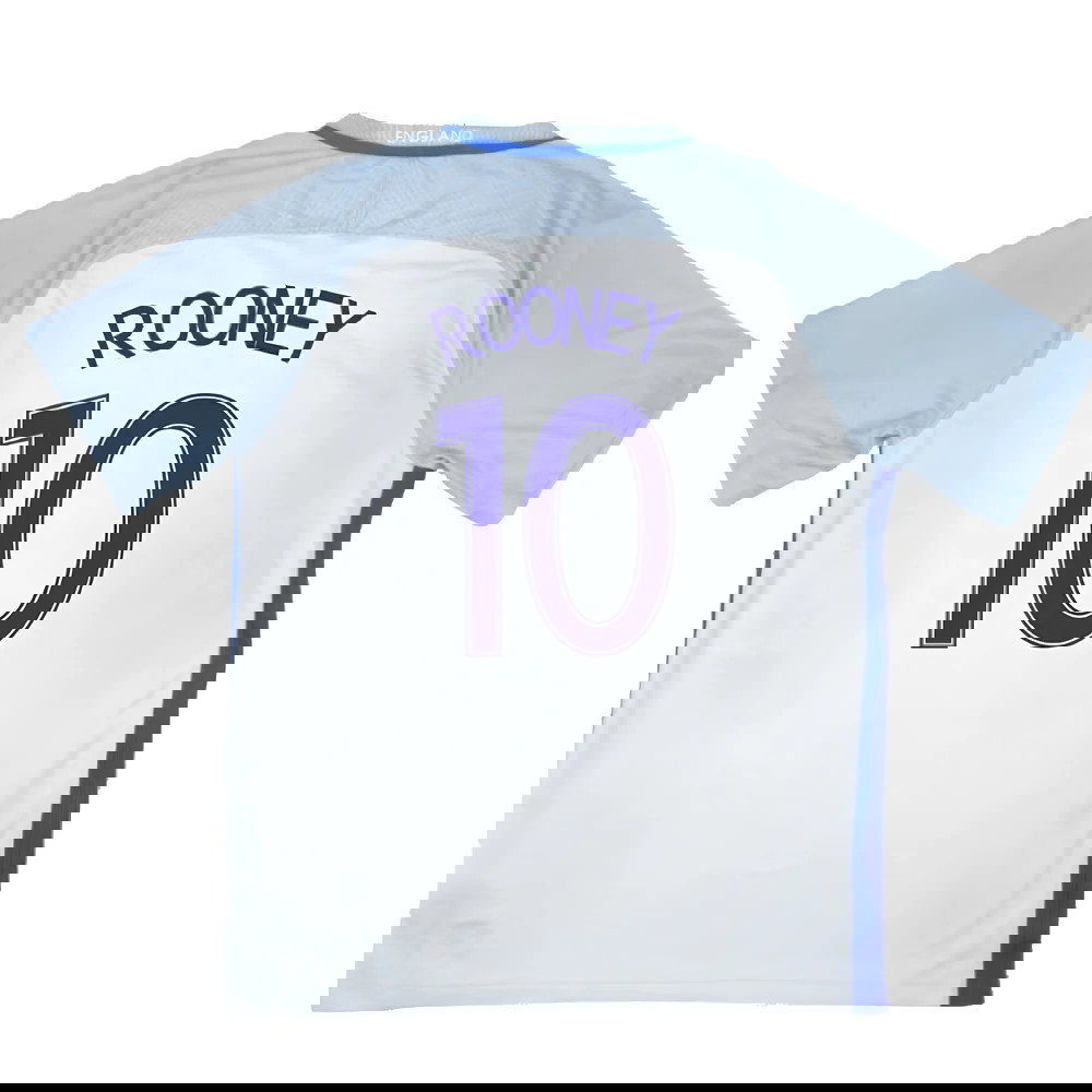 England 2016-17 Home Shirt (XL) (Excellent) (Rooney 10)