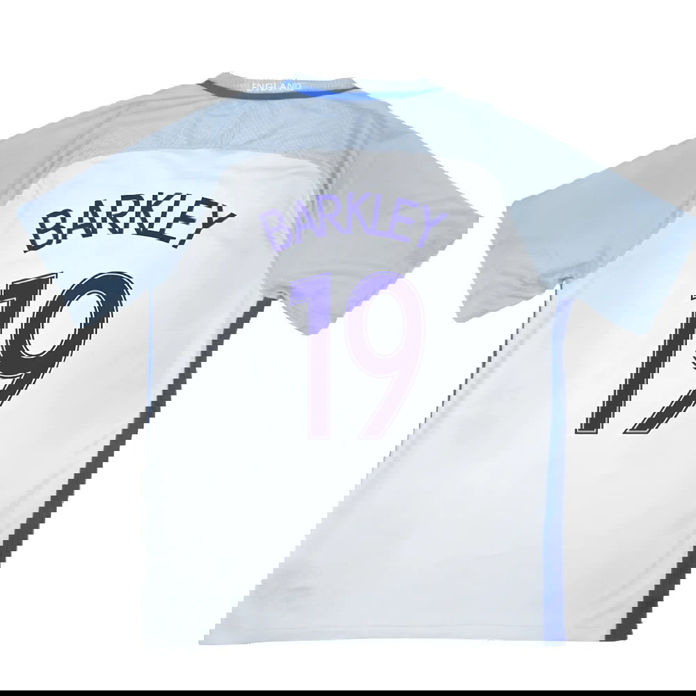England 2016-18 Home (L) Barkley #19 (Excellent) (Barkley 19)