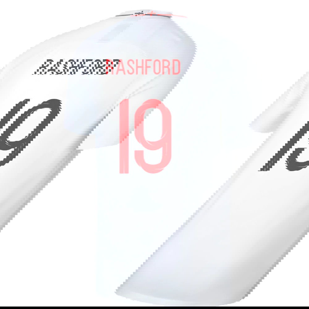 England 2018-19 Home Shirt (Infant M) (Excellent) (Rashford 19)
