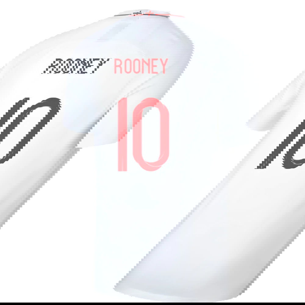 England 2018-19 Home Shirt (Infant M) (Excellent) (Rooney 10)
