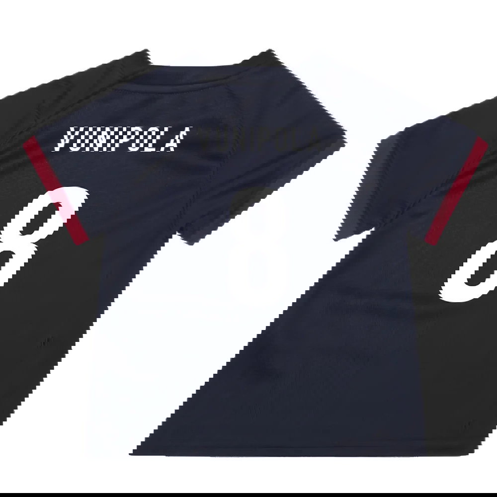 England RWC 2023 Alternate Replica Rugby Baby Shirt (Vunipola 8)