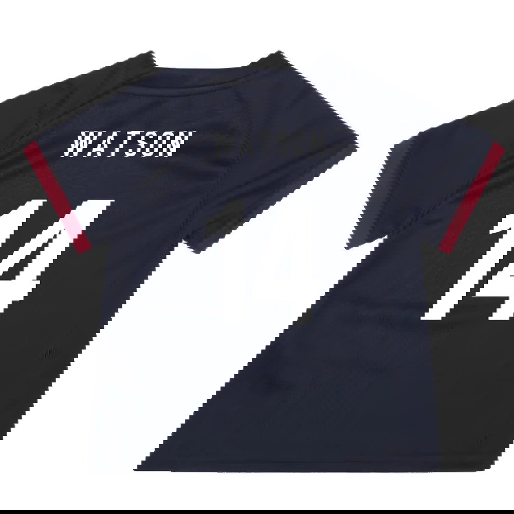 England RWC 2023 Alternate Replica Rugby Baby Shirt (Watson 14)