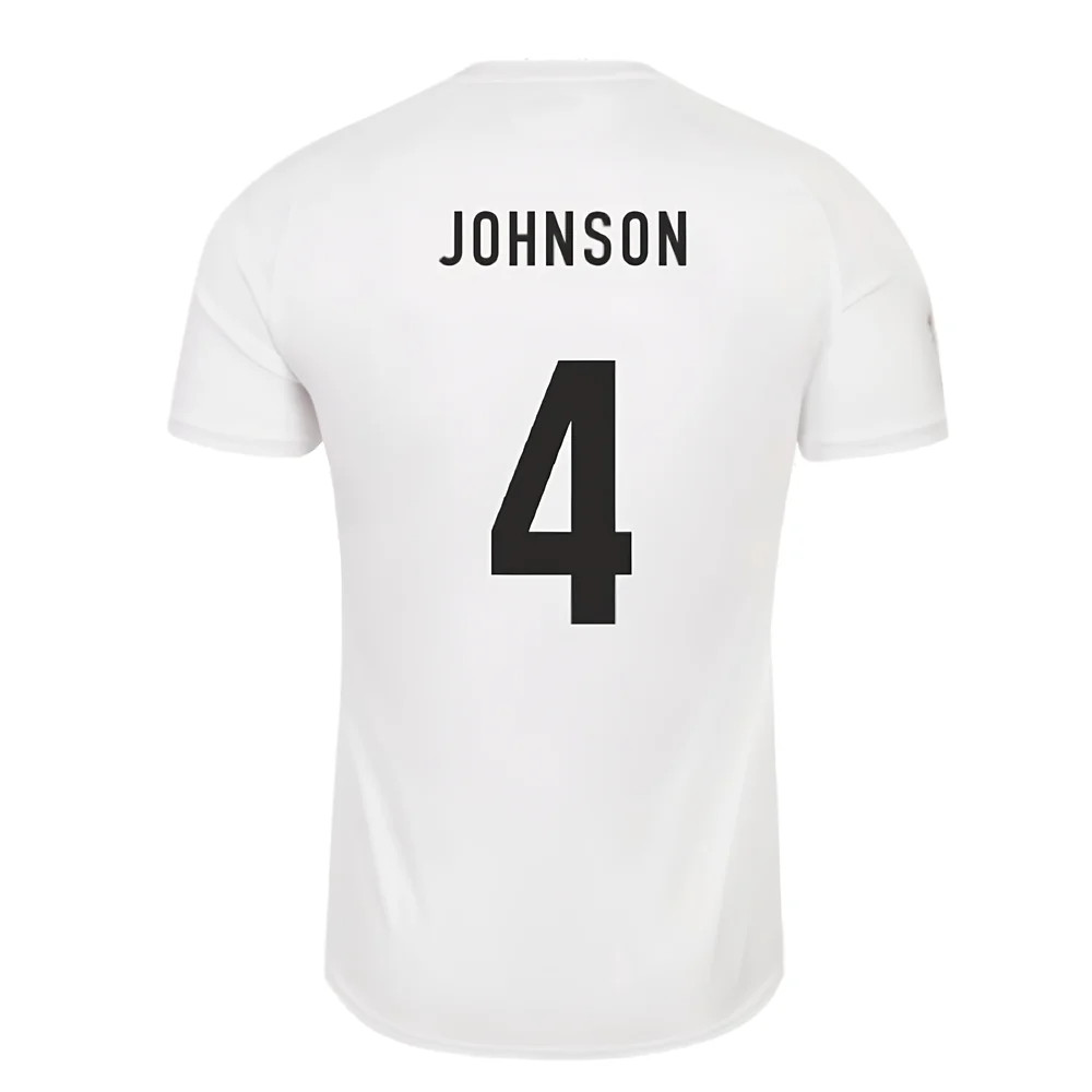 England RWC 2023 Home Pro Rugby Jersey (Johnson 4)