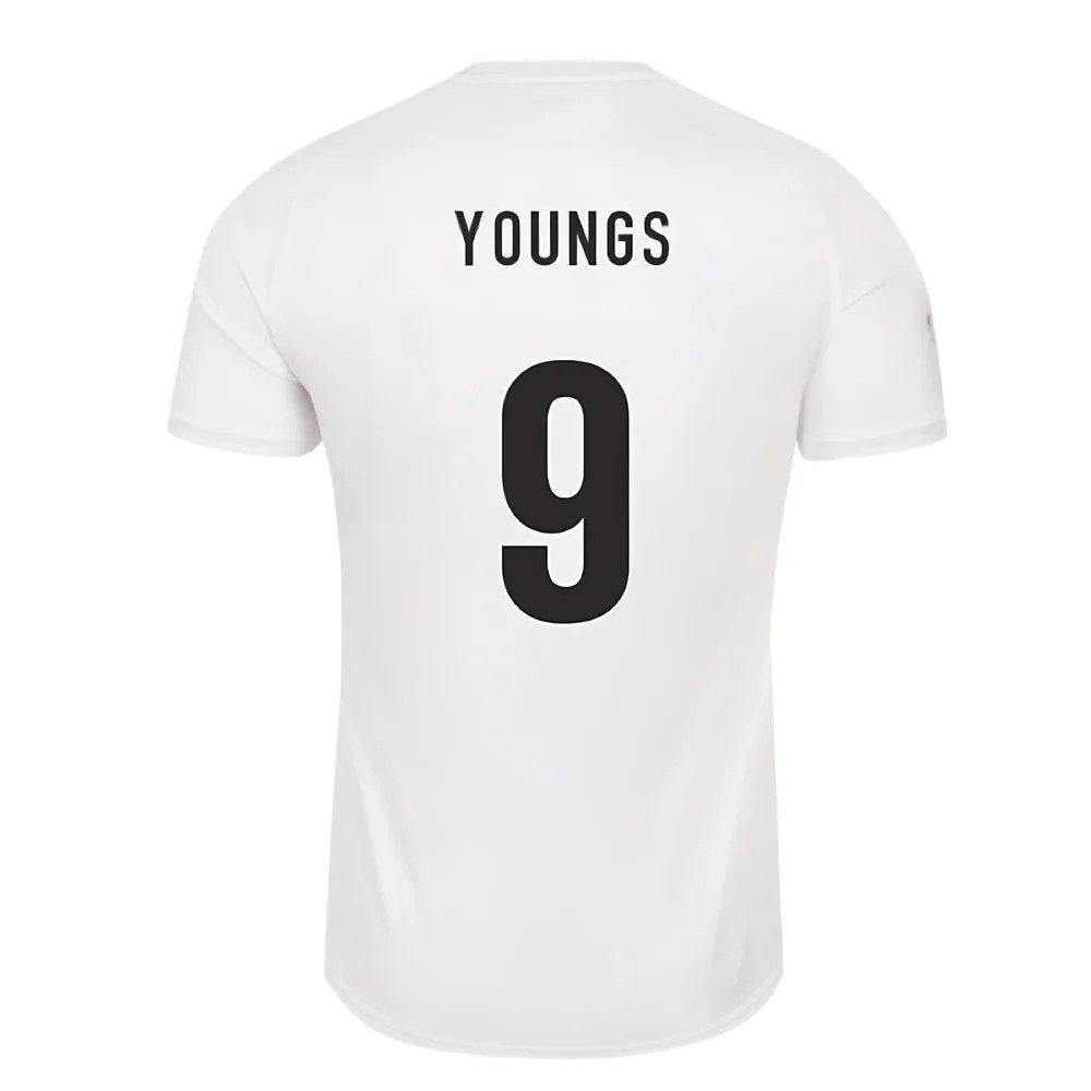 England RWC 2023 Home Pro Rugby Jersey (Youngs 9)