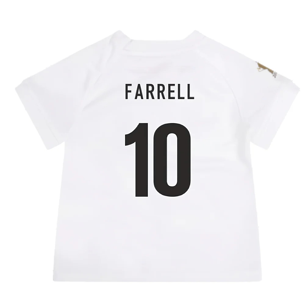 England RWC 2023 Home Replica Rugby Baby Kit (Farrell 10)