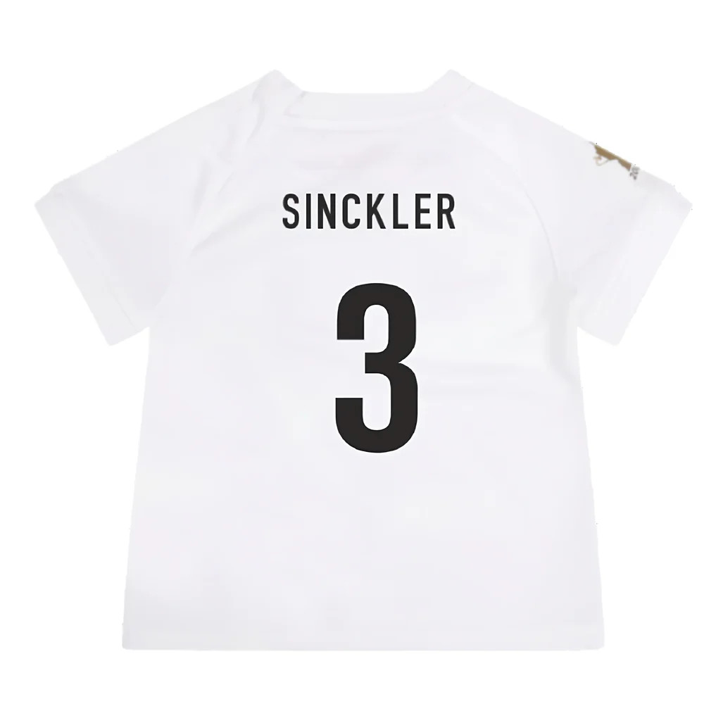 England RWC 2023 Home Replica Rugby Baby Kit (Sinckler 3)