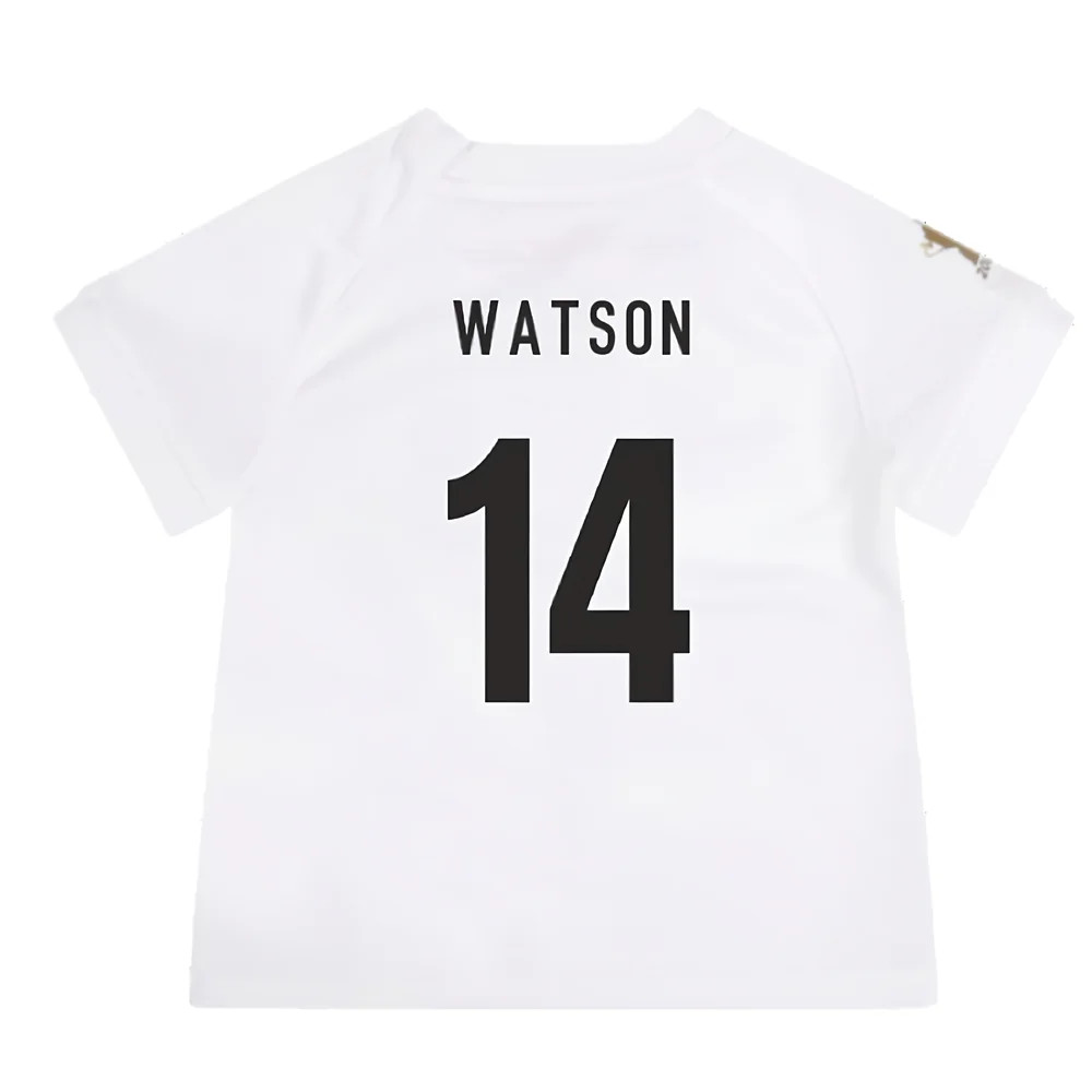England RWC 2023 Home Replica Rugby Baby Kit (Watson 14)