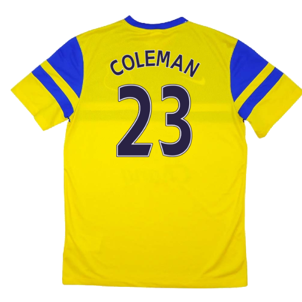 Everton 2013-14 Away Shirt (S) ((Excellent) S) (Coleman 23)