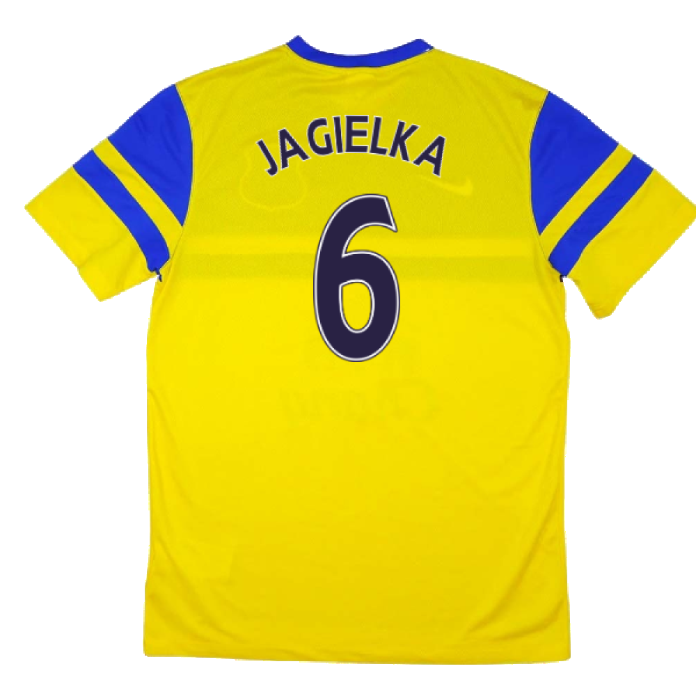 Everton 2013-14 Away Shirt (S) ((Excellent) S) (Jagielka 6)