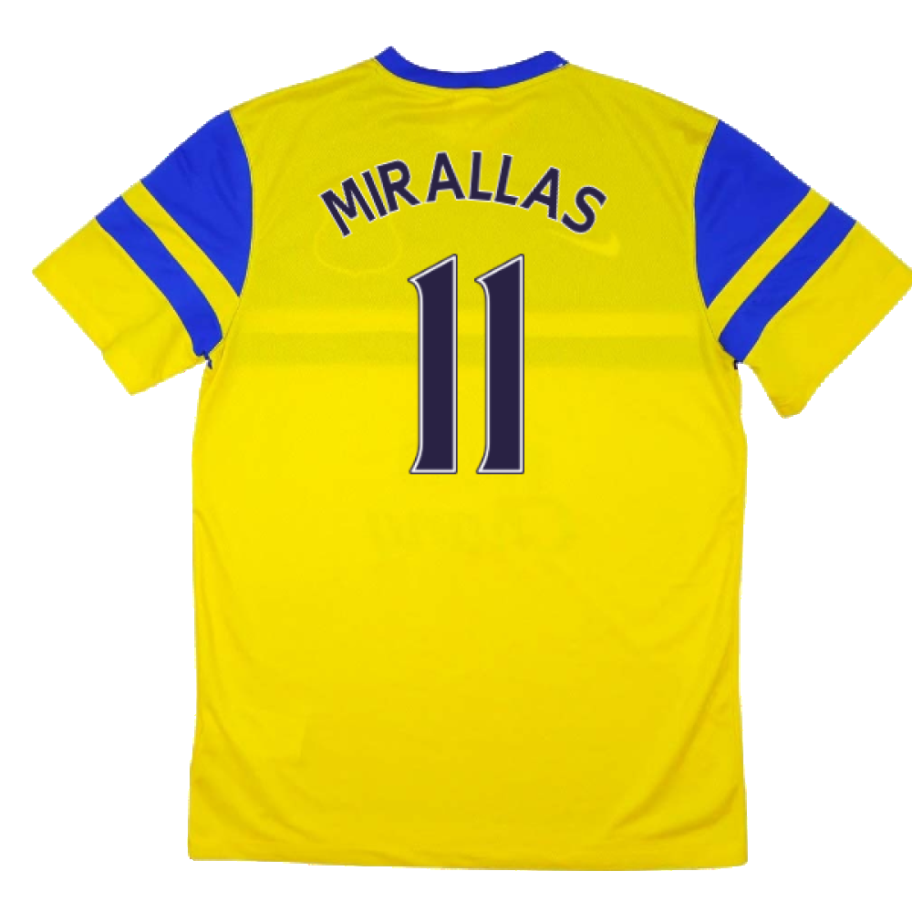 Everton 2013-14 Away Shirt (S) ((Excellent) S) (Mirallas 11)