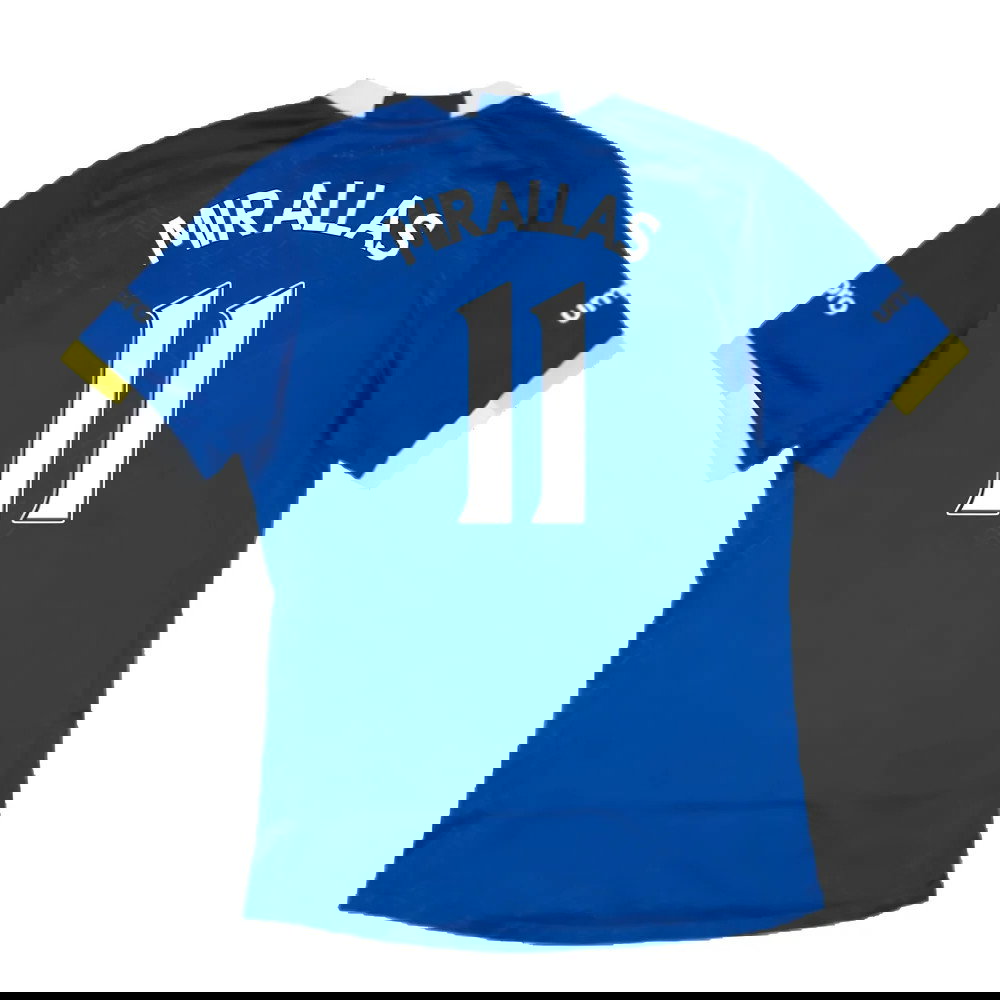 Everton 2016-17 Home Shirt (2XL) (Mint) (MIRALLAS 11)