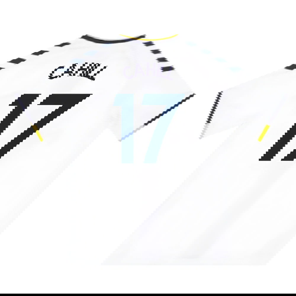 Everton 2021-22 Third Shirt (5XL) (Very Good) (CAHILL 17)