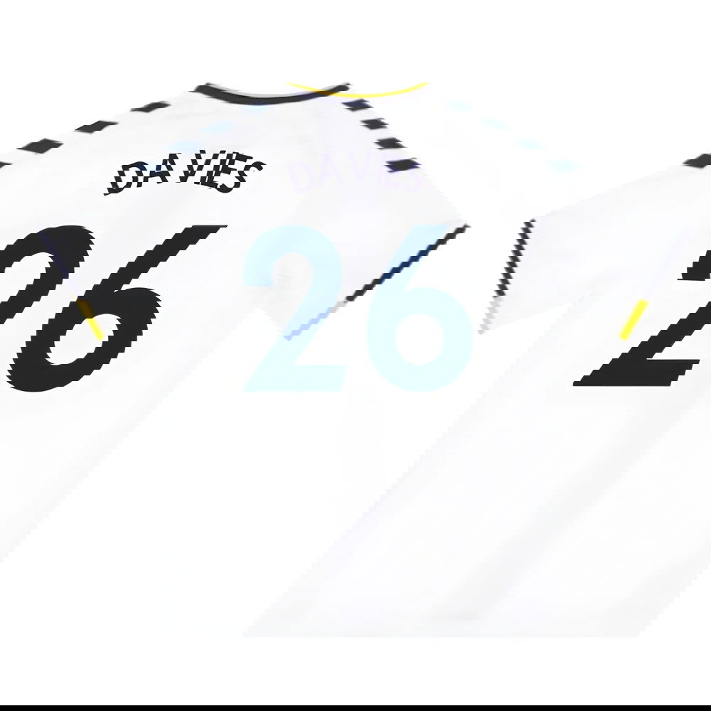 Everton 2021-22 Third Shirt (5XL) (Very Good) (DAVIES 26)