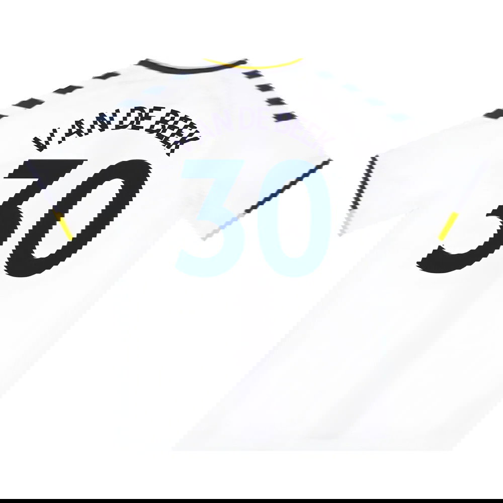 Everton 2021-22 Third Shirt (5XL) (Very Good) (VAN DE BEEK 30)