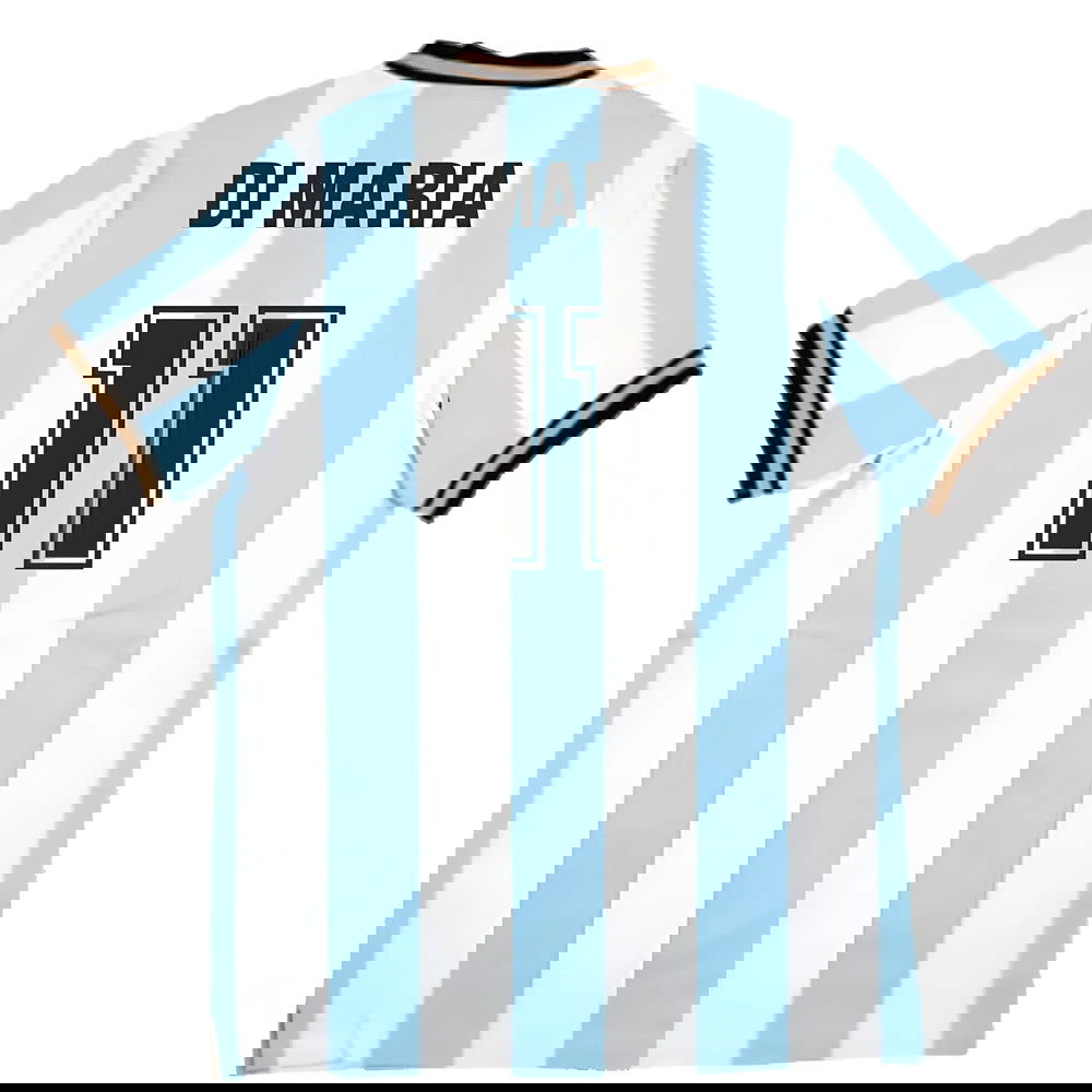 False Nein Argentina Home Vintage Shirt (DI MARIA 11)