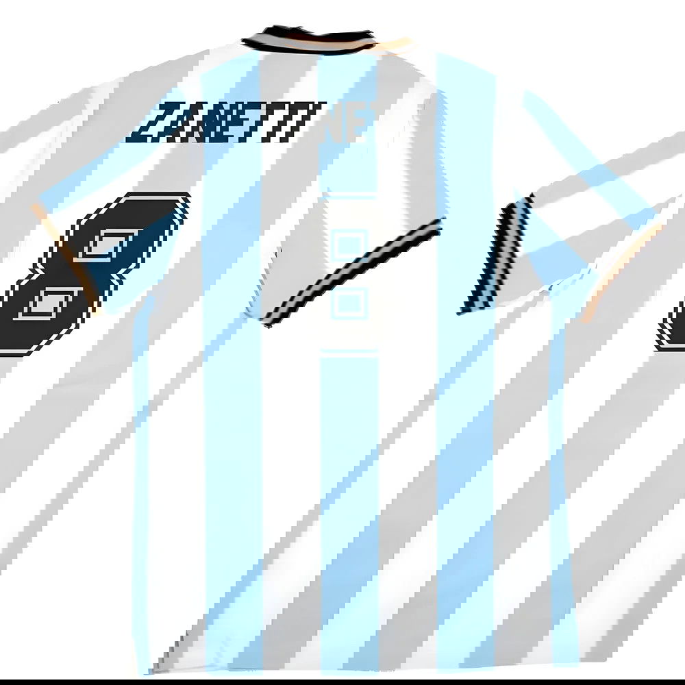 False Nein Argentina Home Vintage Shirt (ZANETTI 8)