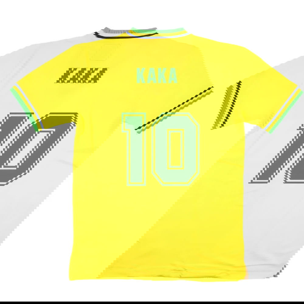 False Nein Brazil Home Football Shirt (KAKA 10)