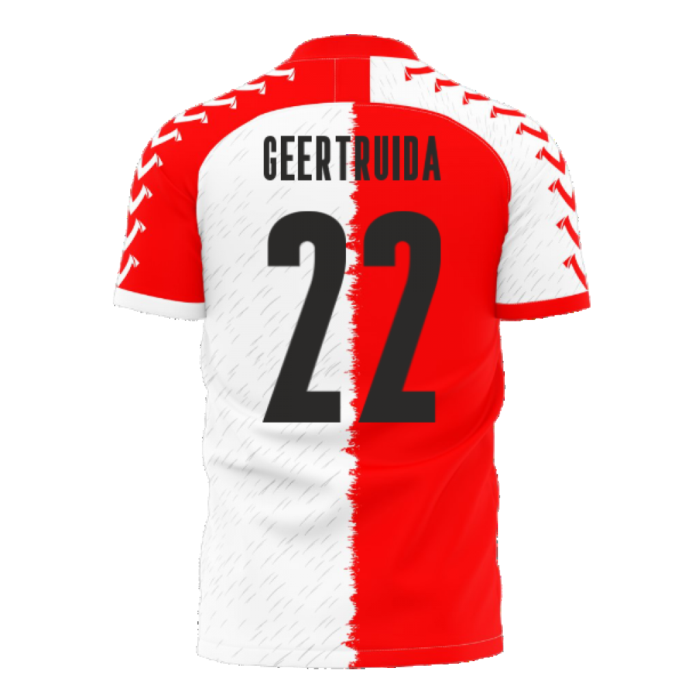  Feyenoord 2025-2026 Home Concept Shirt (Viper) (GEERTRUIDA 22)