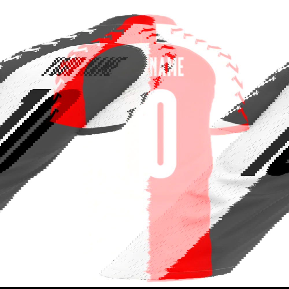  Feyenoord 2025-2026 Home Concept Shirt (Viper) (Your Name)