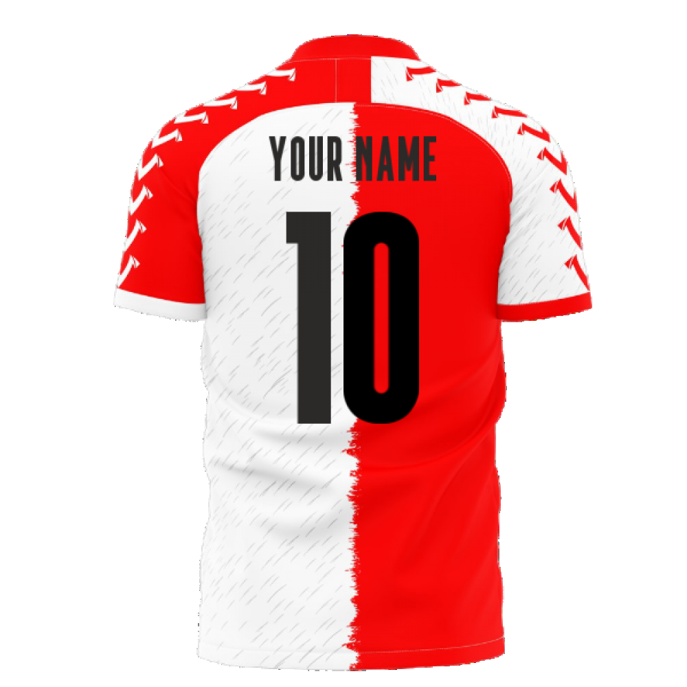  Feyenoord 2025-2026 Home Concept Shirt (Viper) (Your Name)