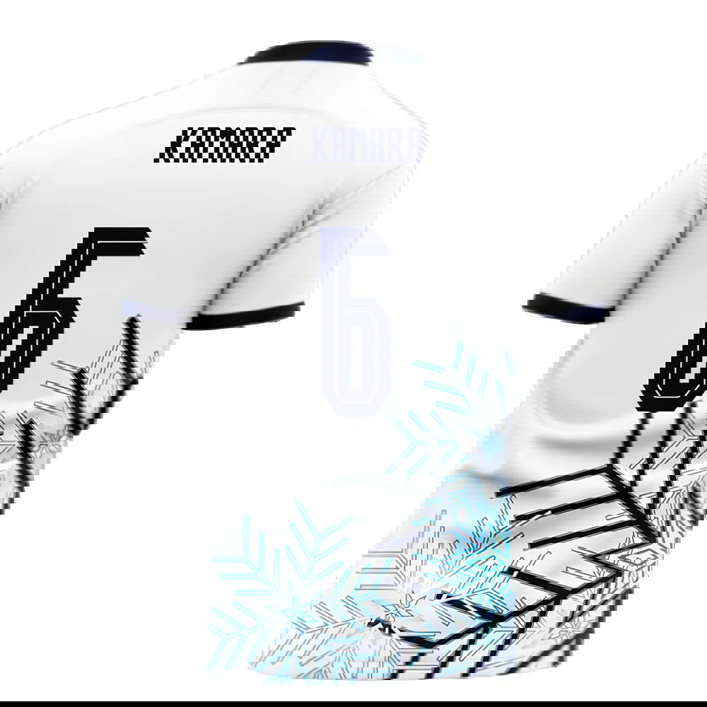 Finland 2025-2026 Home Concept Football Kit (Libero) (KAMARA 6)