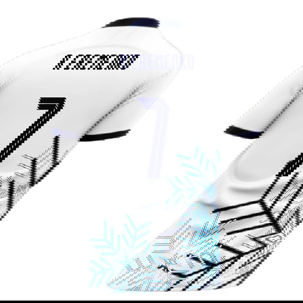 Finland 2025-2026 Home Concept Football Kit (Libero) (R EREMENKO 7)