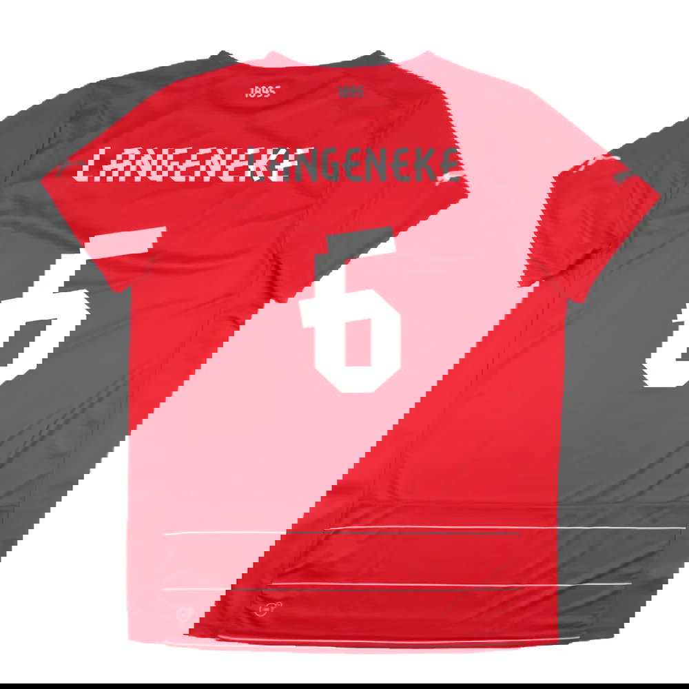 Fortuna Dusseldorf 2012-13 Home Shirt (Sponsorless) (XL) (Excellent) (Langeneke 6)