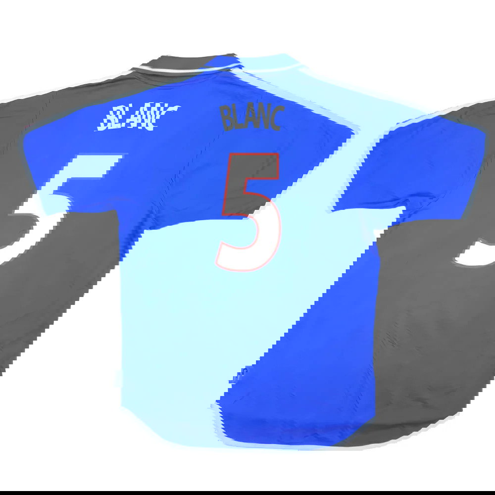 France 2000-02 Home Shirt (Very Good) (BLANC 5)