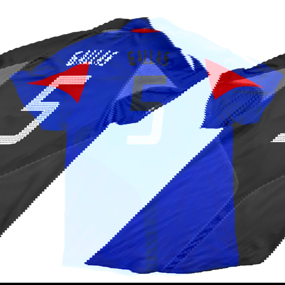 France 2004-06 Home Shirt (S) (Very Good) (Gallas 5)