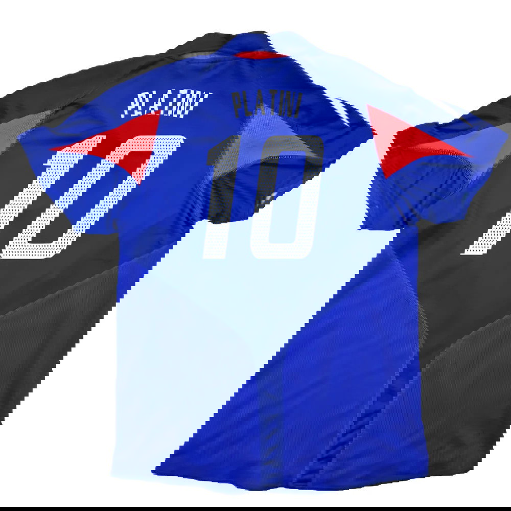 France 2004-06 Home Shirt (S) (Very Good) (PLATINI 10)