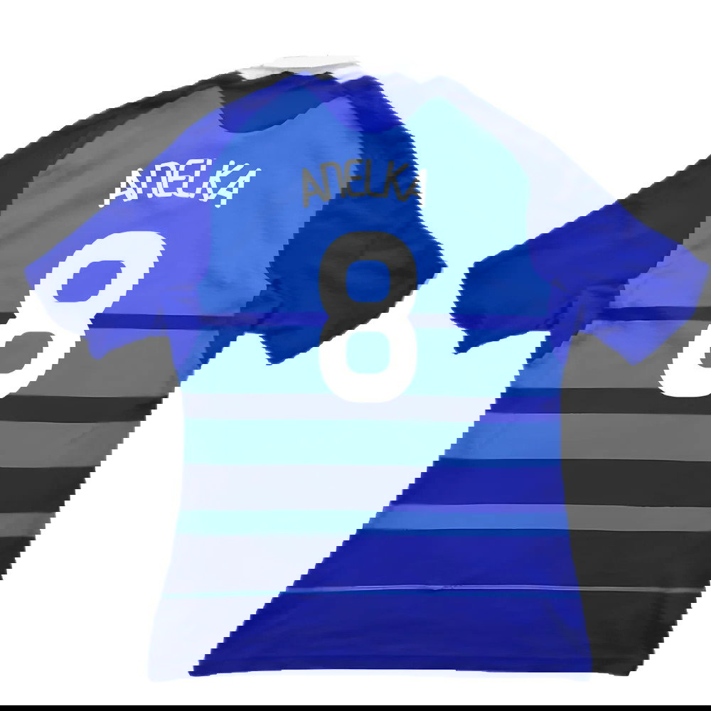France 2008-09 Home Shirt (L) (Very Good) (Anelka 8)