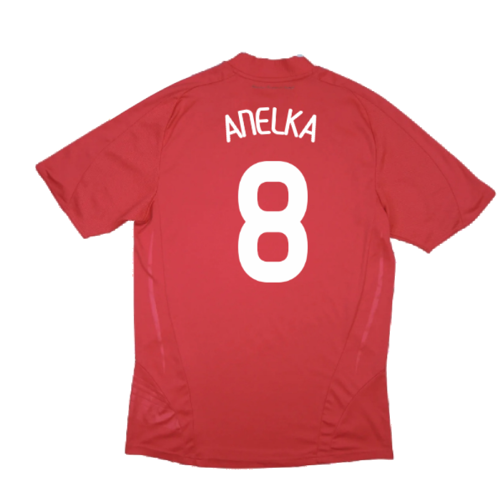France 2008-10 Away Shirt ((Excellent) XL) (Anelka 8)