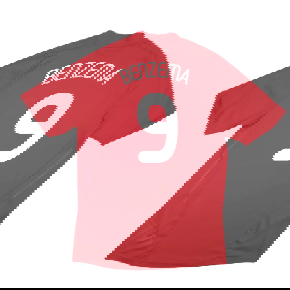 France 2008-10 Away Shirt ((Excellent) XL) (Benzema 9)