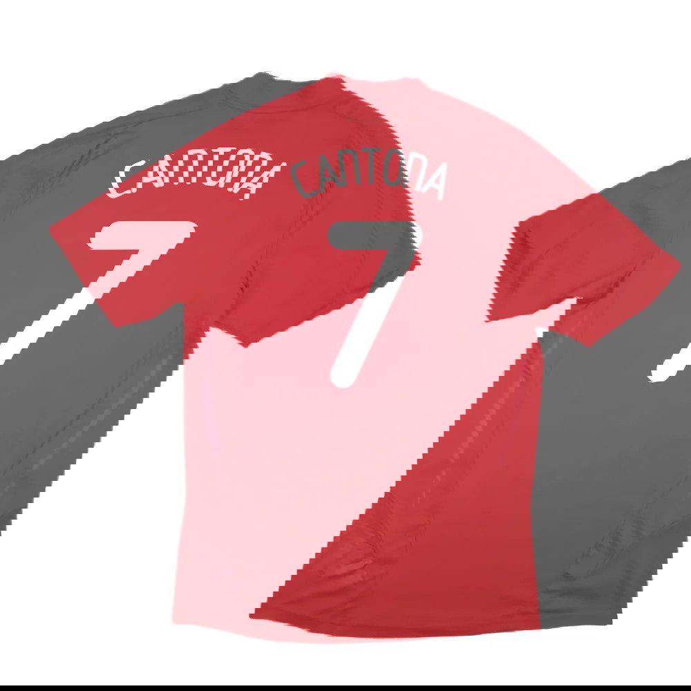 France 2008-10 Away Shirt ((Excellent) XL) (Cantona 7)